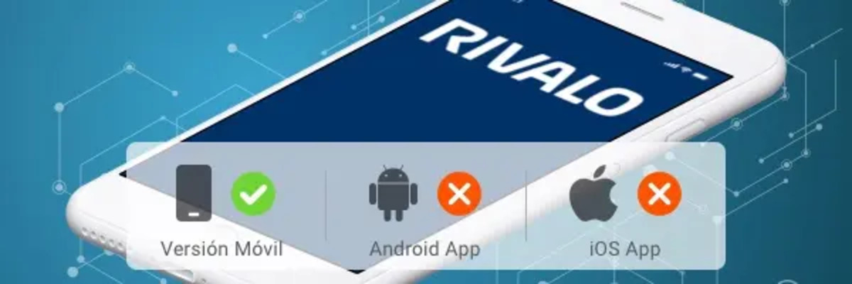 rivalo app en colombia. 15-1-25.