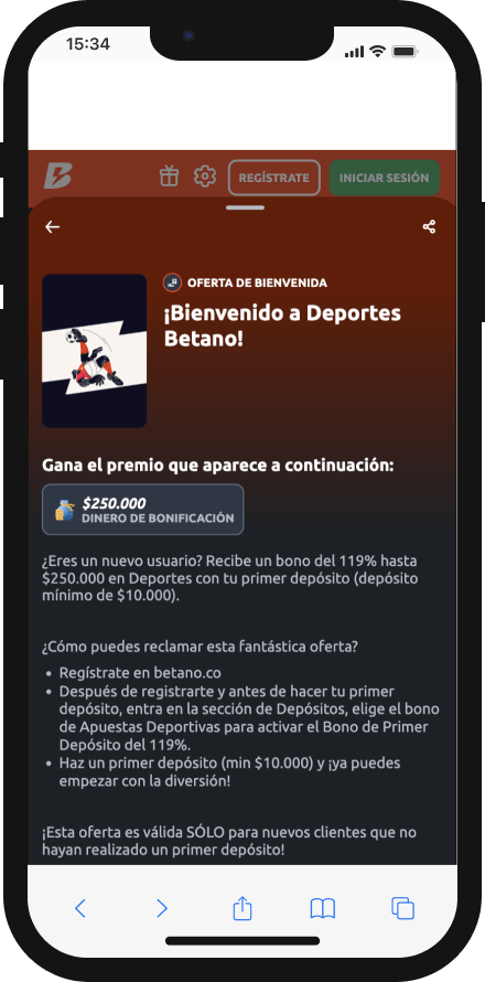 betano colombia: bono de bienvenida.